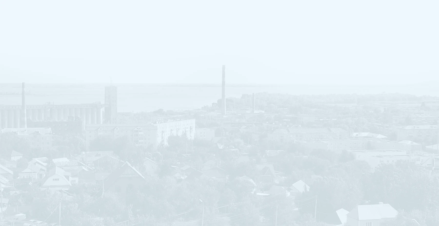 Downtown Paducah and the riverfront